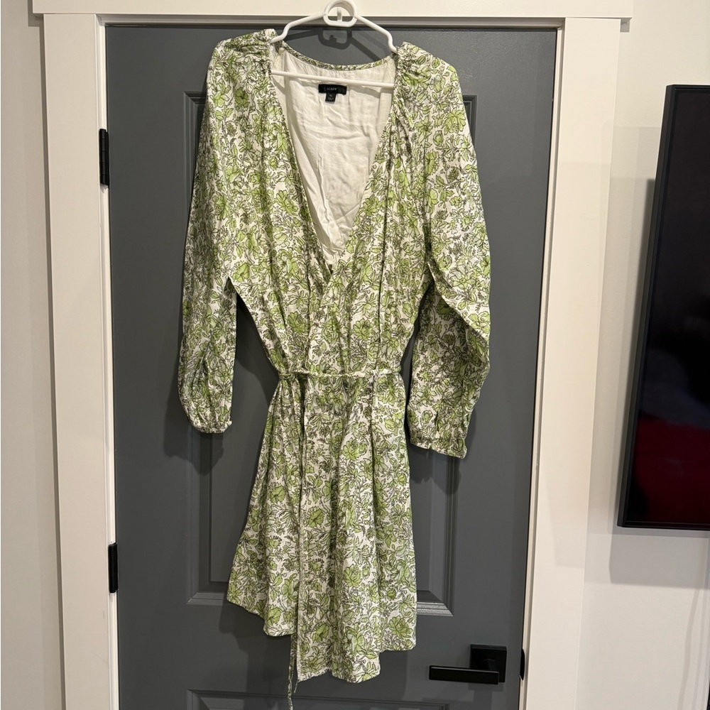 J. Crew Linen Mini Dress, Size XL
